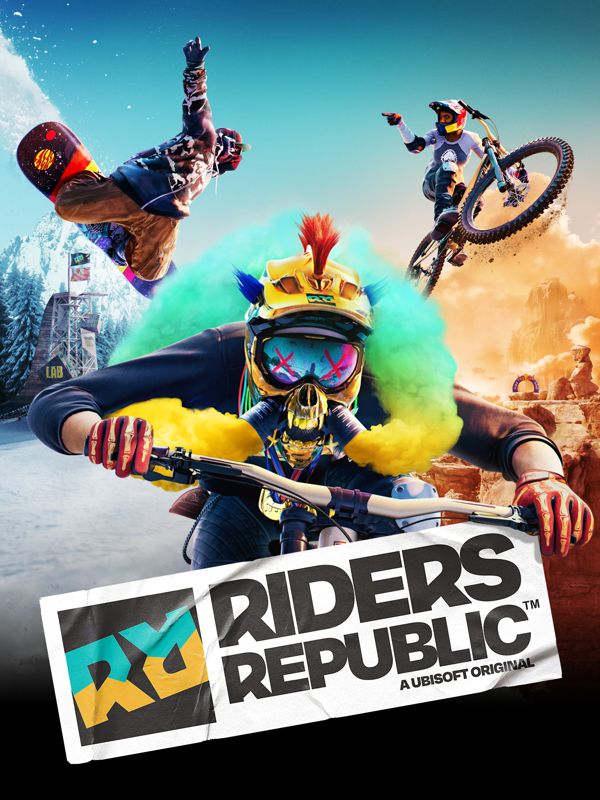 Riders Republic box art for Playstation 5
